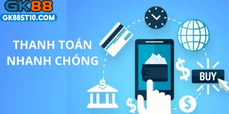 Xóc đĩa trực tuyến thanh toán tiện lợi